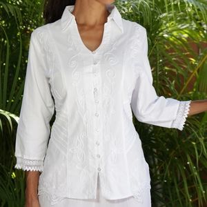 NWT Giocam Shirt Jacket Peruvian Cotton